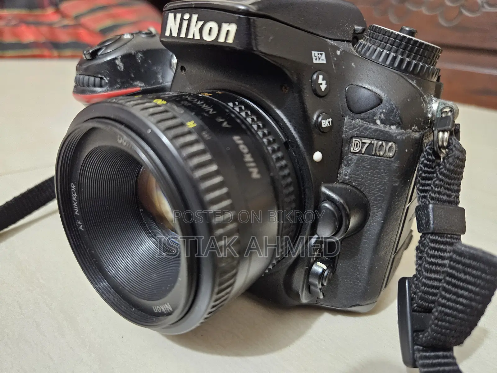 Nikon D7100 Dslr Camera With 50mm F1.8 Prime Lens