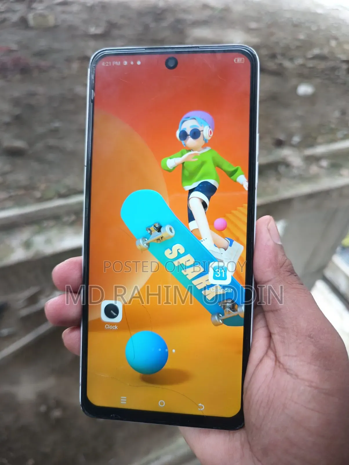 টেকনো স্পার্ক ১০ প্রো ১২৮ জিবি সাদা