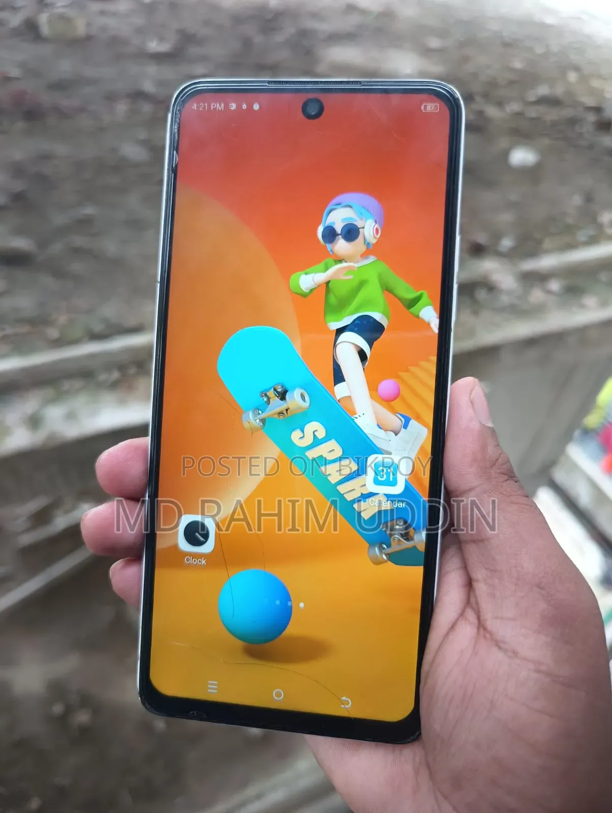 টেকনো স্পার্ক ১০ প্রো ১২৮ জিবি সাদা