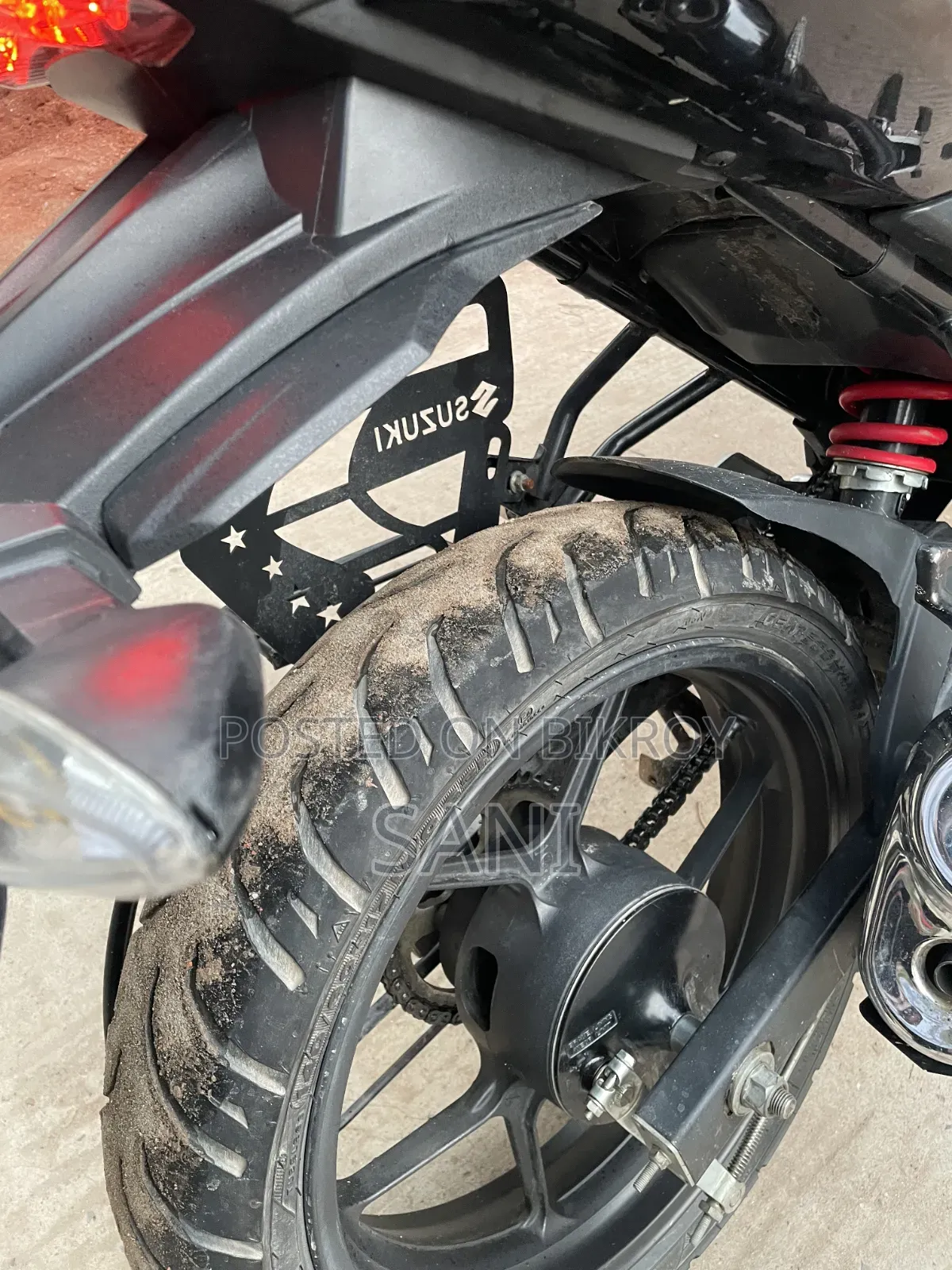 Suzuki Gixxer Monotone 2024 Black