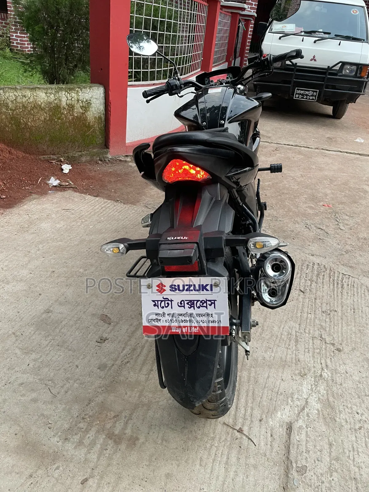 Suzuki Gixxer Monotone 2024 Black