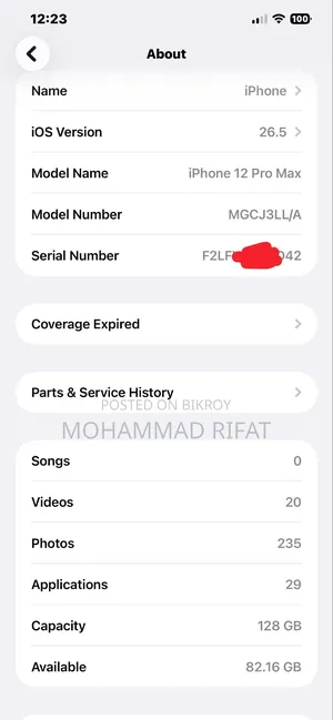 Apple iPhone 12 Pro Max 128 GB Blue