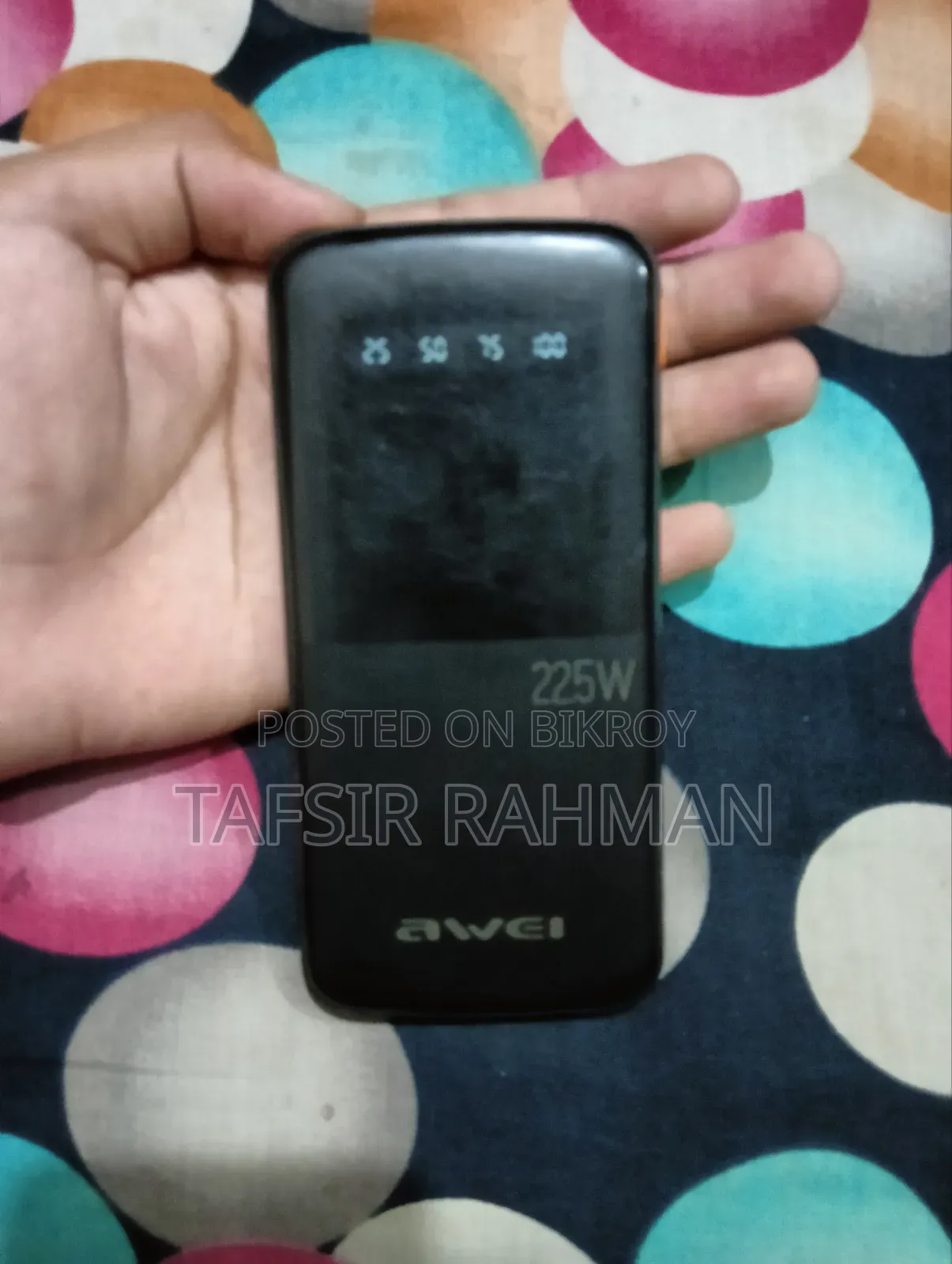 Awei P10k 10000mah Power Bank (Used).