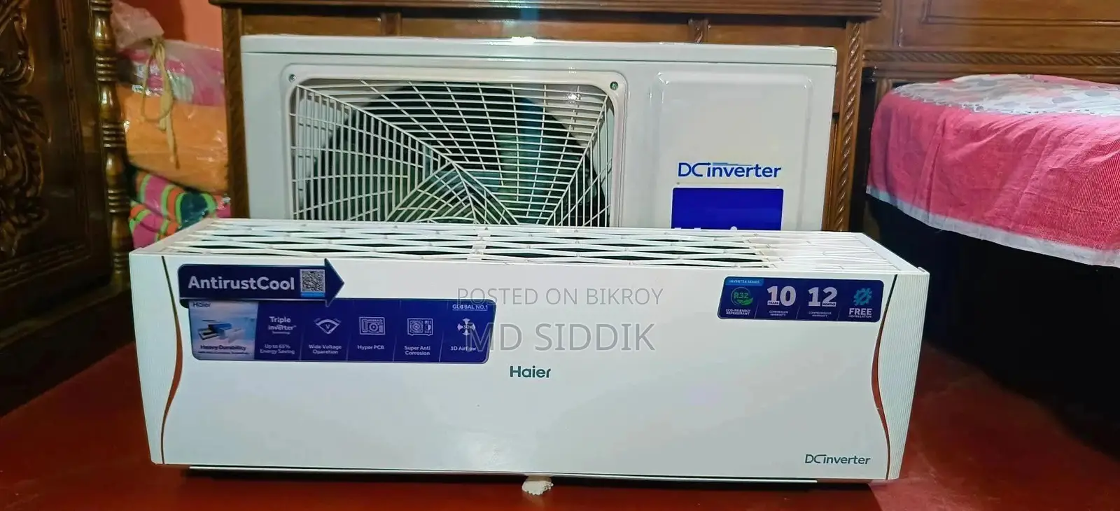 Haier 1.5 Ton AntirustCool DC Inverter AC