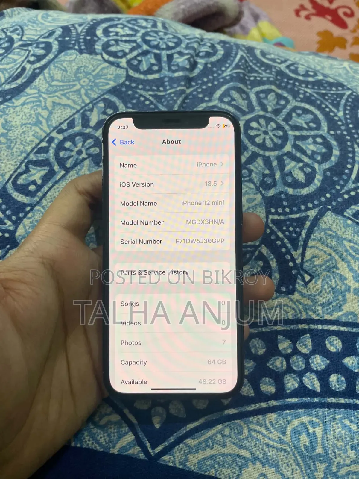 Apple iPhone 12 mini 64 GB Blue