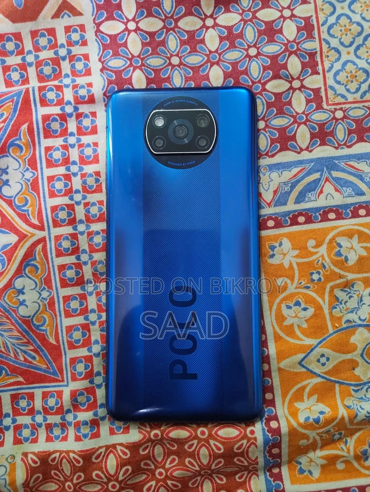 শাওমি পোকো এক্স৩ ১২৮ জিবি ব্ল্যাক