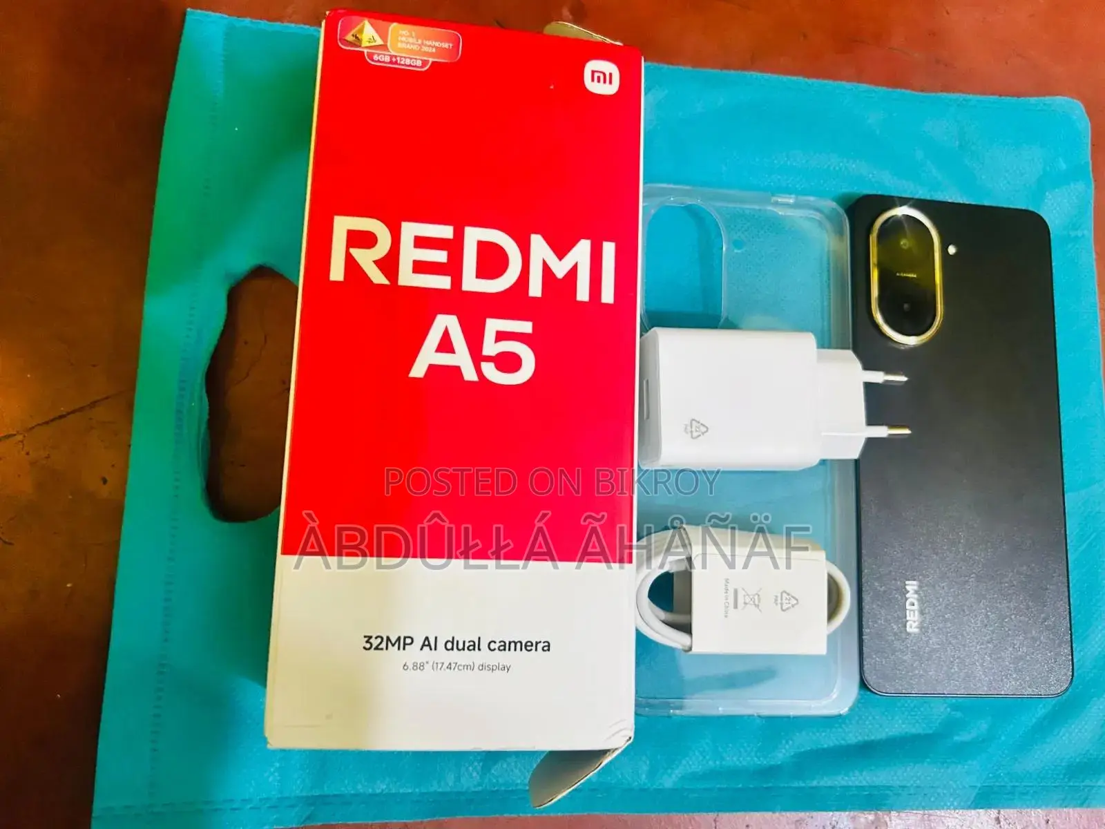 New Xiaomi Redmi A5 4G 128 GB Black