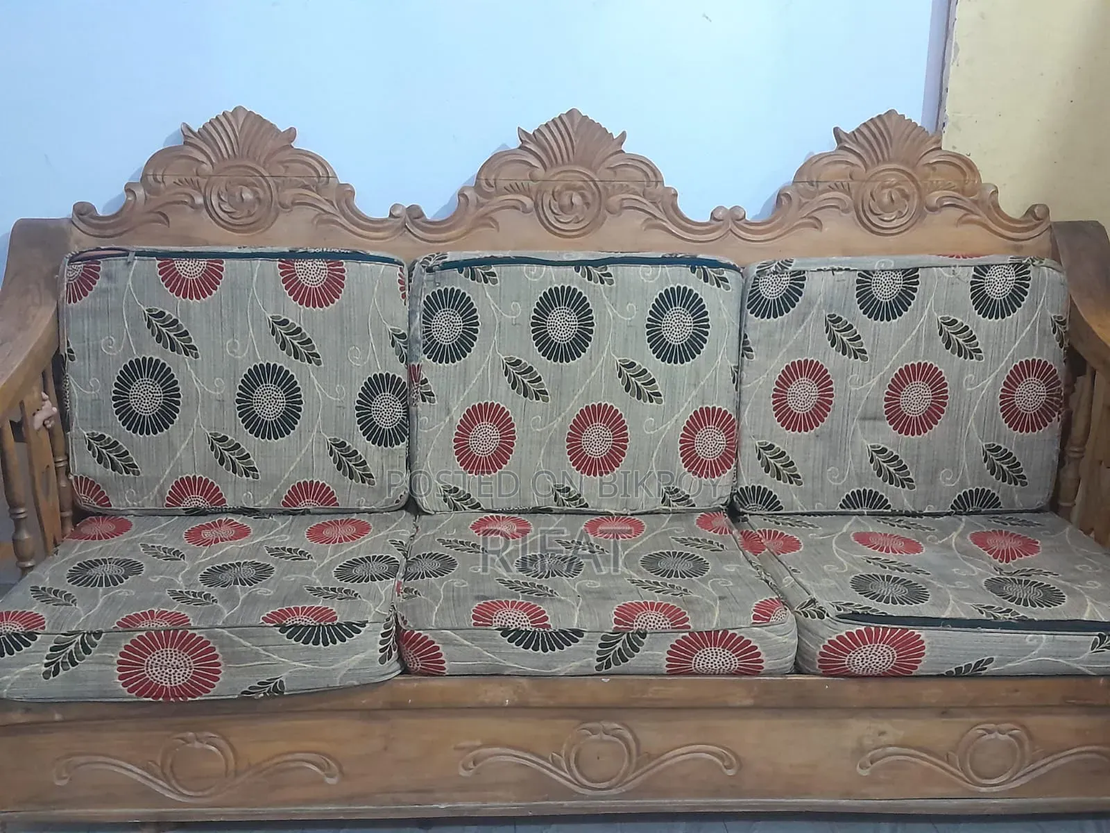 Wooden Sofa Set