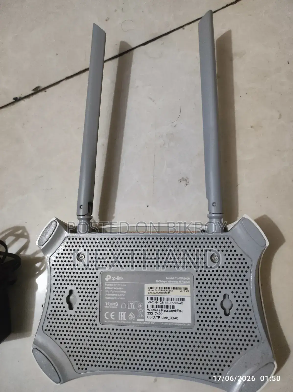 Tp-Link Tl-Wr840n 300mbps Router