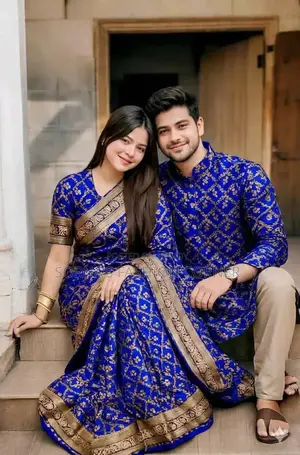 Saree and Panjabi