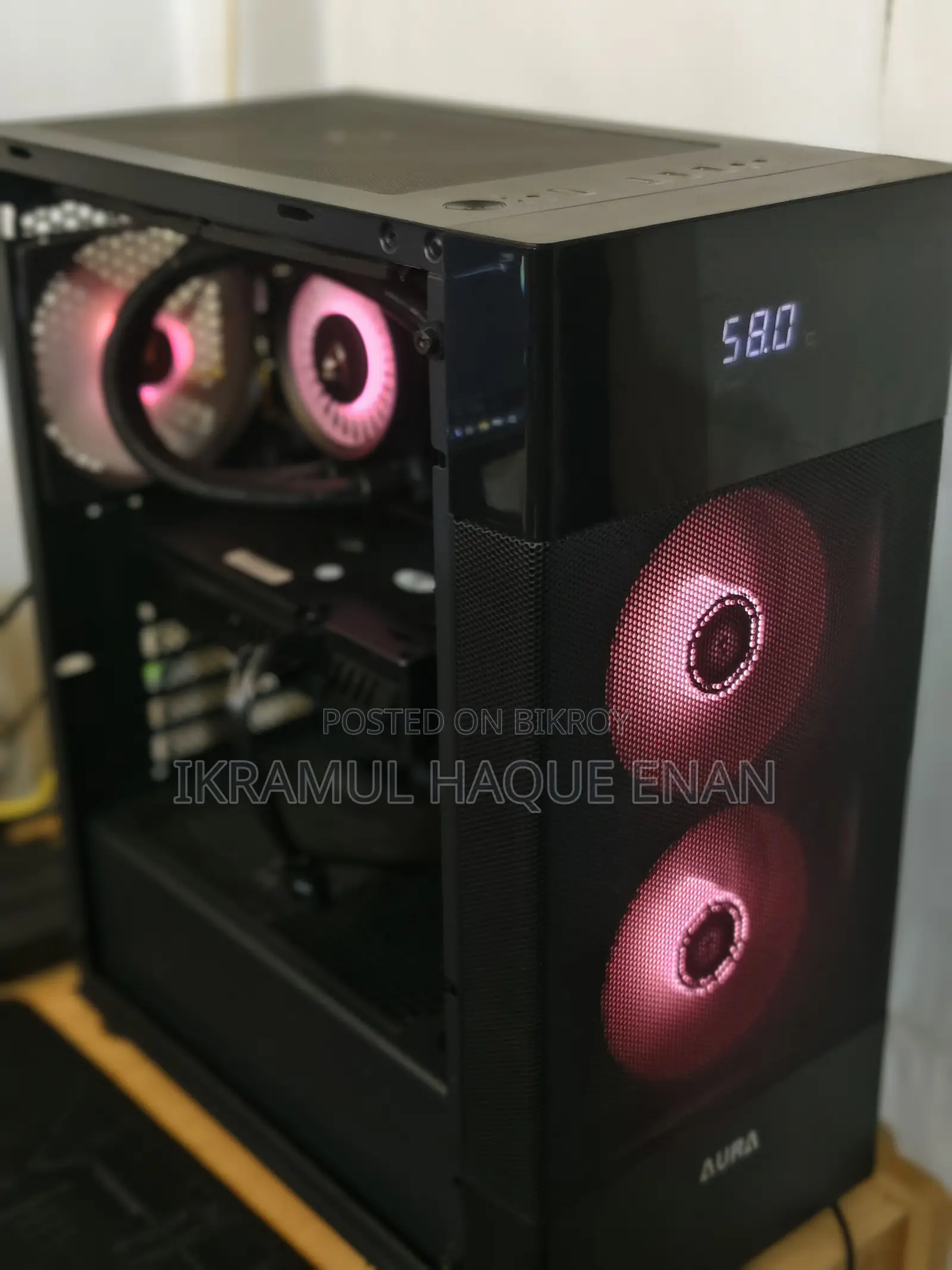 Desktop Computer MSI model 16GB AMD Ryzen 7 SSD 1T