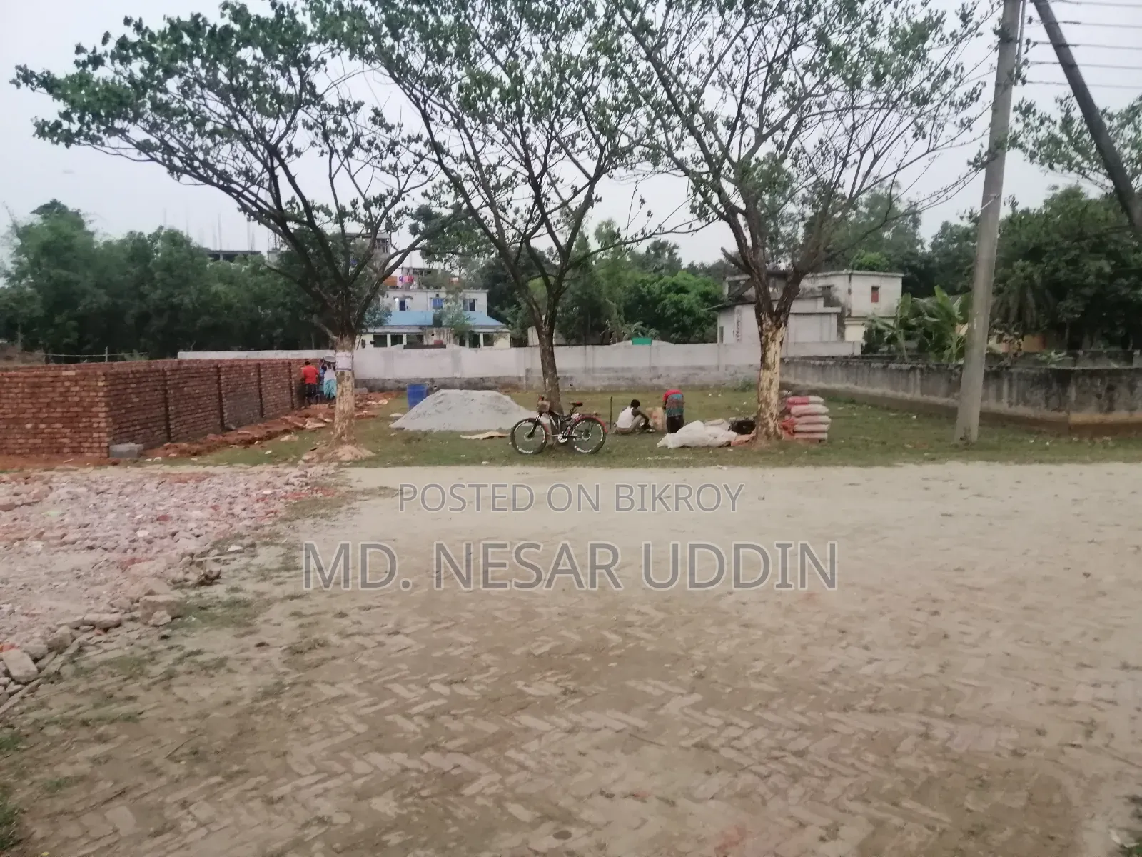 5 Katha Plot At Ashulia Model Town Will Be Sold. Avenue Road Plot