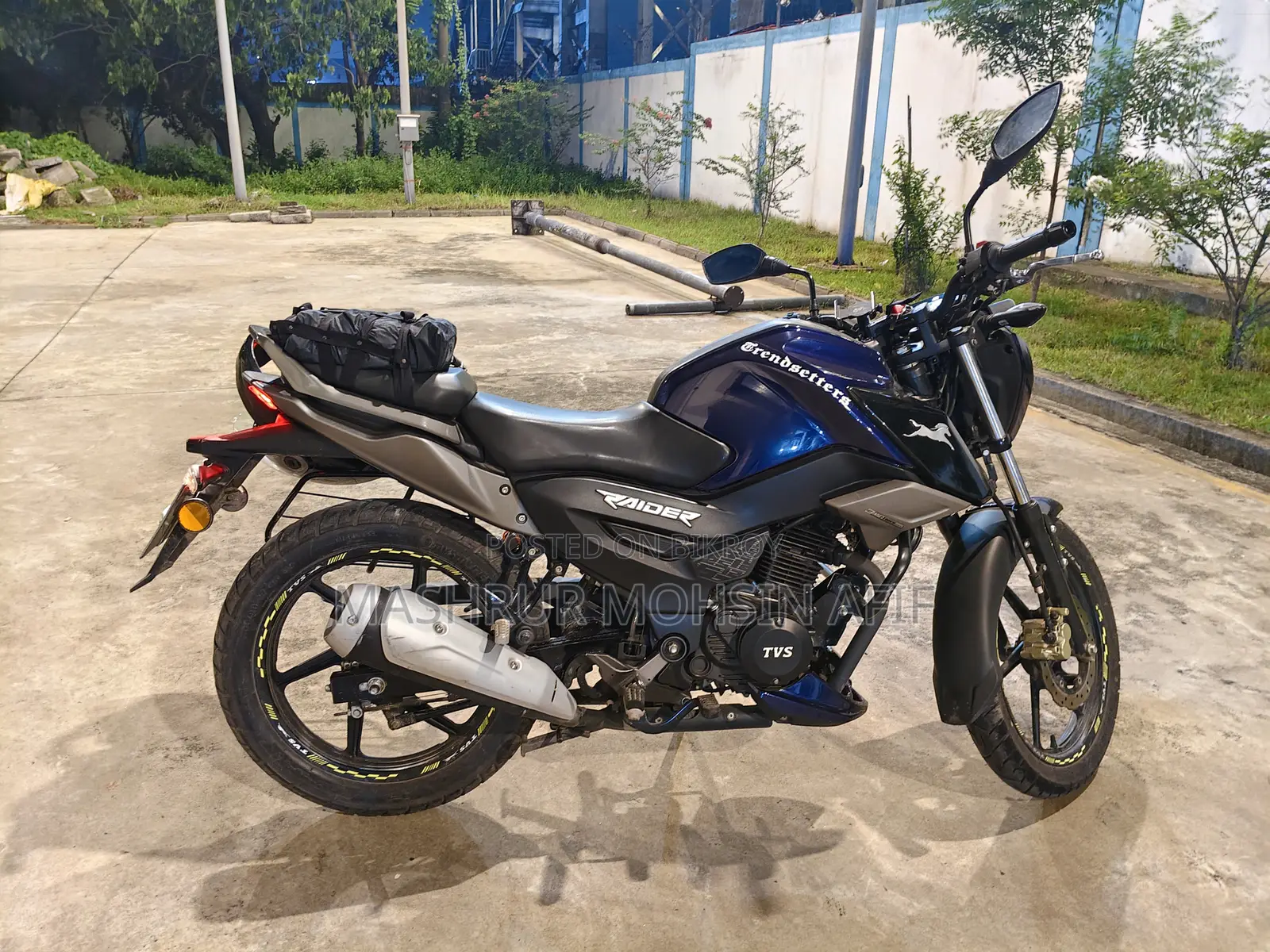 TVS Raider 125 2023 Blue