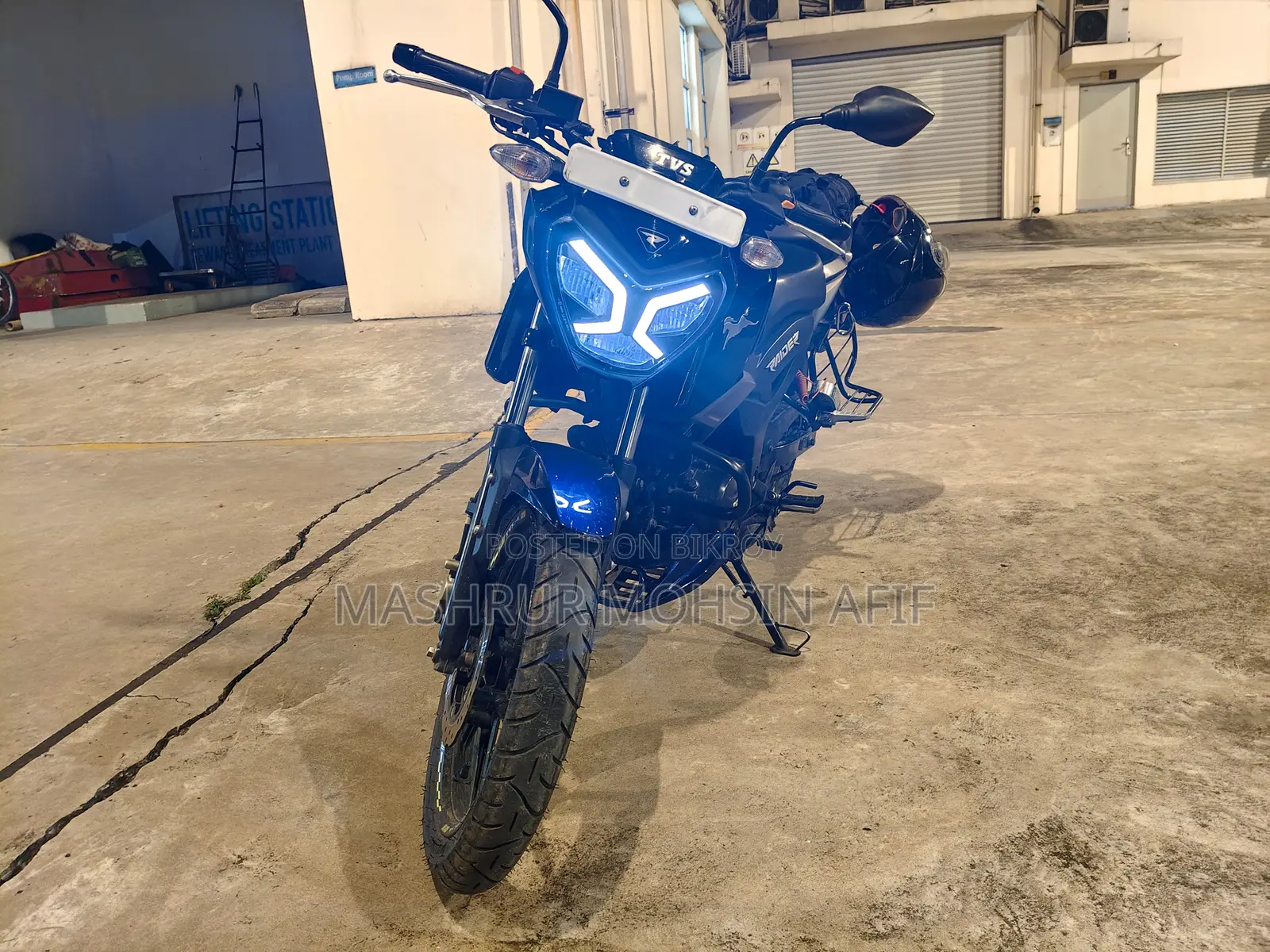 TVS Raider 125 2023 Blue