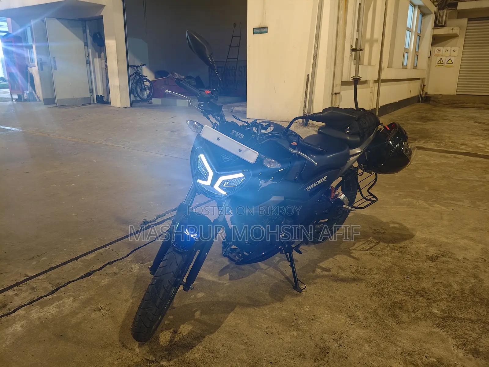 TVS Raider 125 2023 Blue