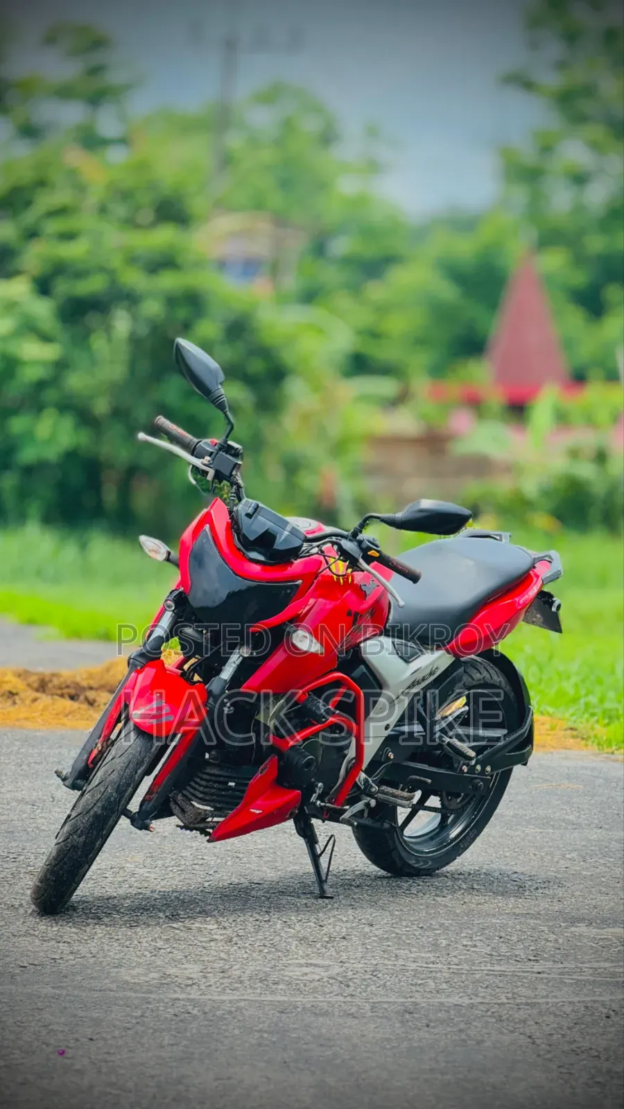 TVS Apache RTR 160 4V 2019 Red