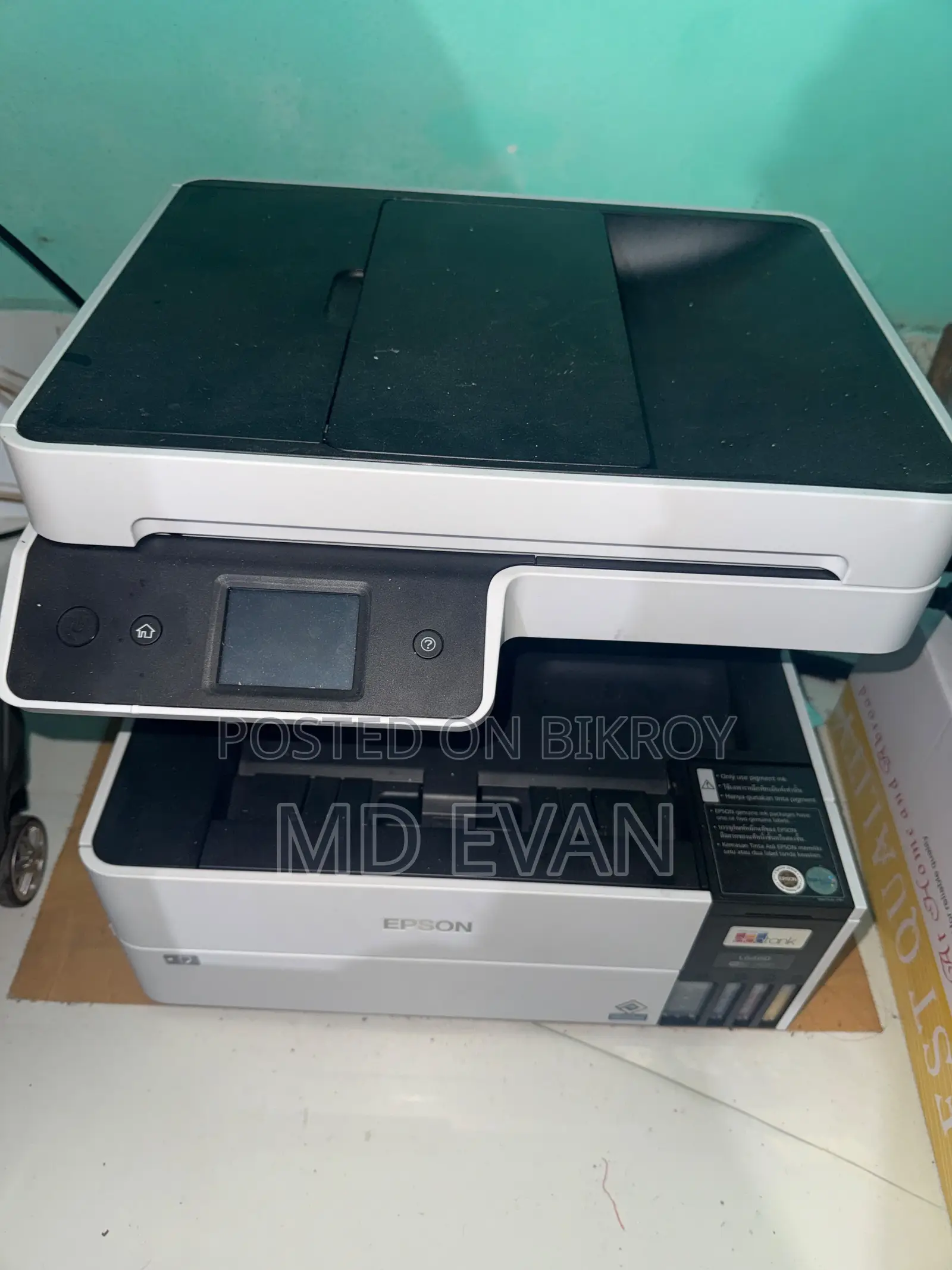 An Epson Ecotank L6460 printer for sale