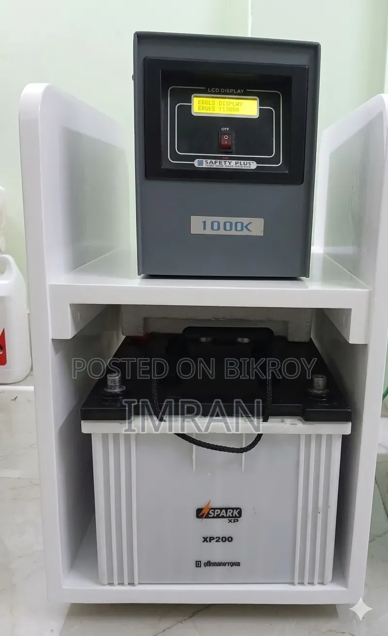 Ips1000 Va And 200 Amp Battery