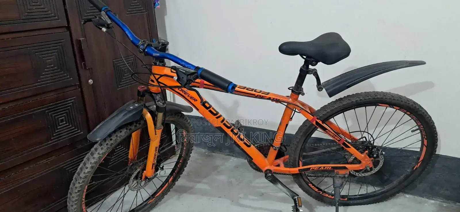 Selling because no one is here to ride the bicycle