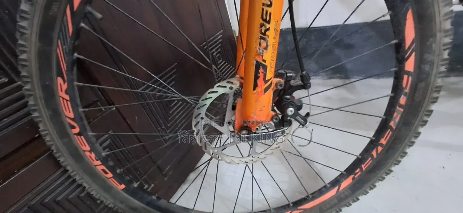 Selling because no one is here to ride the bicycle