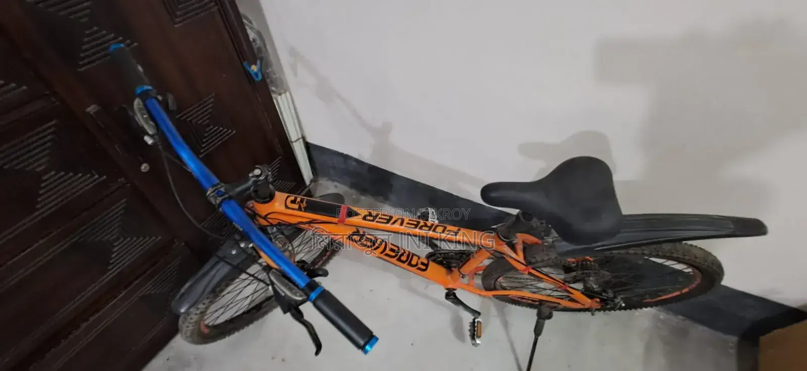 Selling because no one is here to ride the bicycle