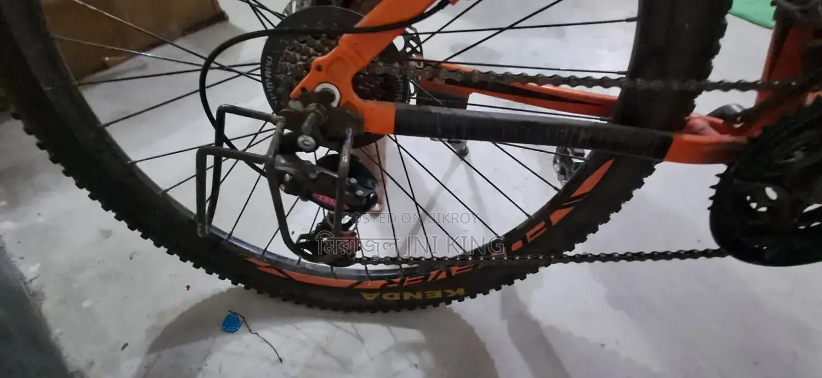 Selling because no one is here to ride the bicycle