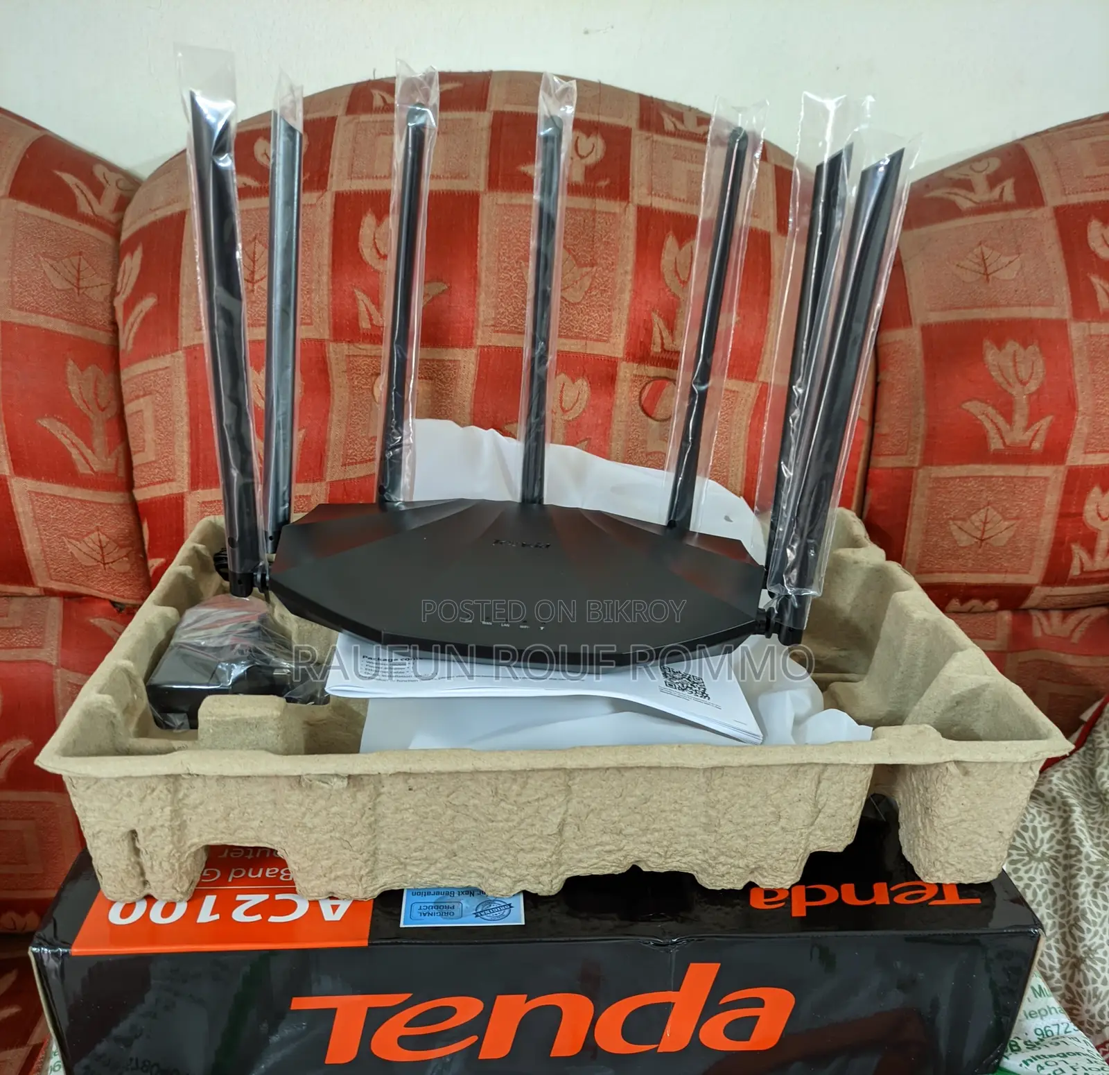 Tenda Ac23 Ac2100 Router With Box