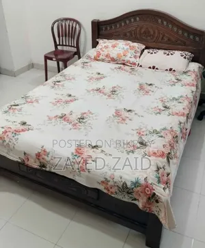 Heavy-Duty Solid Wooden Bed