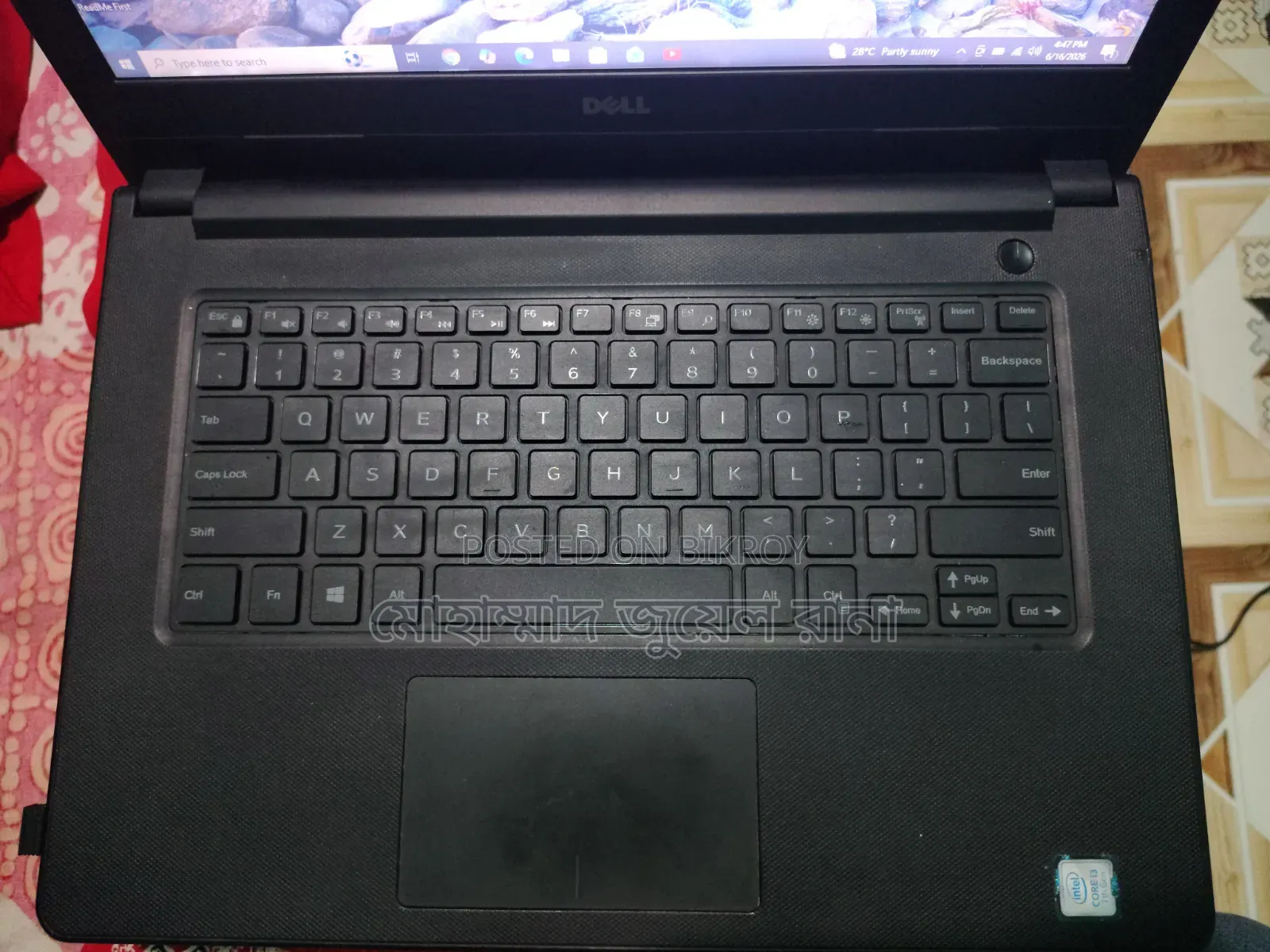 Laptop Dell 8GB Intel Core I3 SSD 128GB
