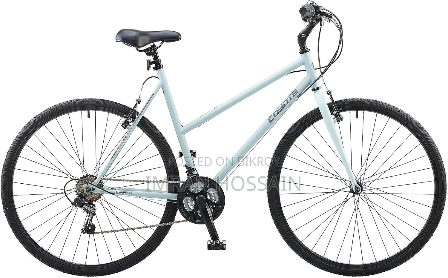 Coyote Interstellar Hybrid 700c With 18 Speed Cycle