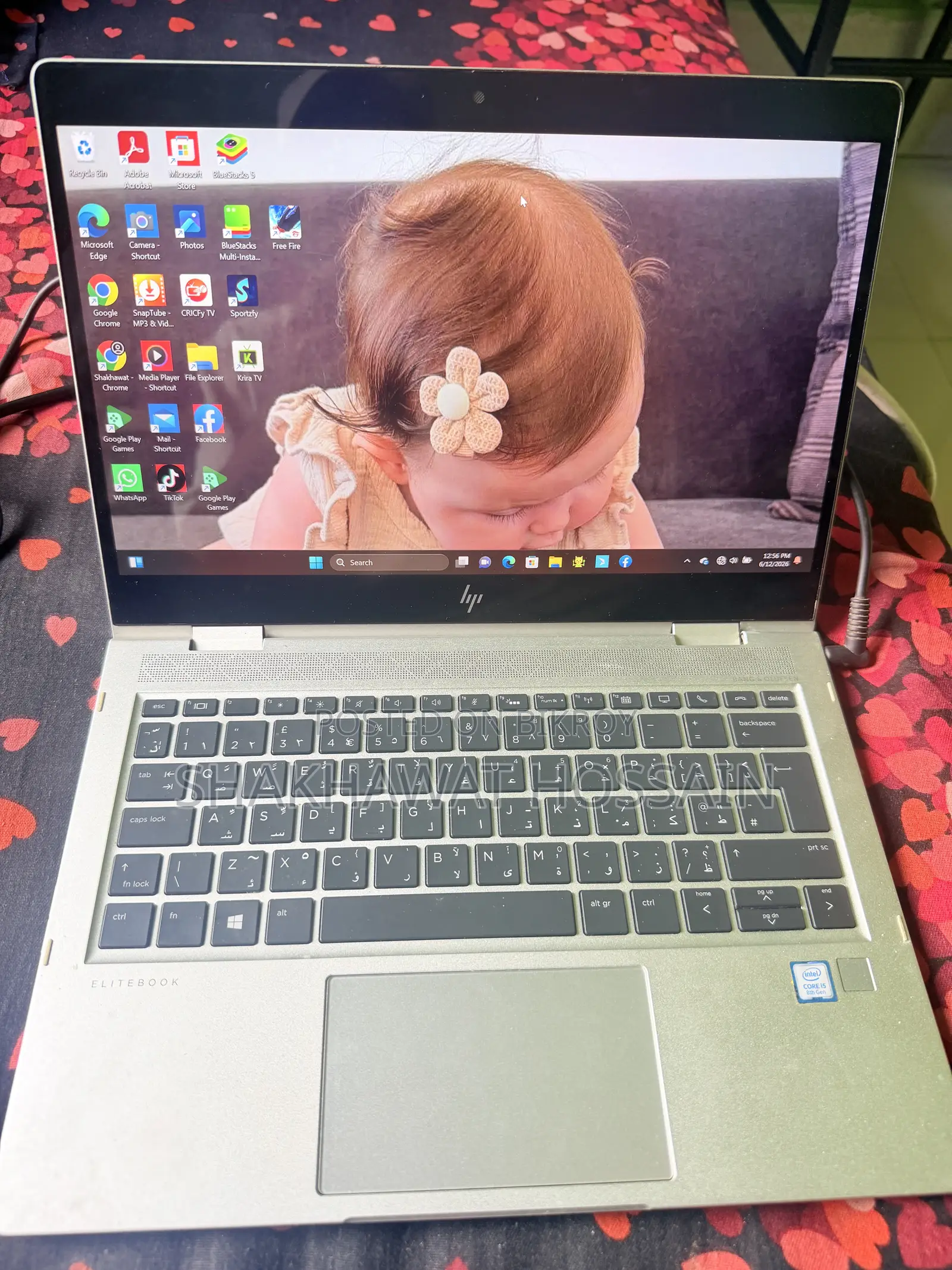 Laptop HP EliteBook 830 G8 16GB Intel Core i5 SSD 256GB