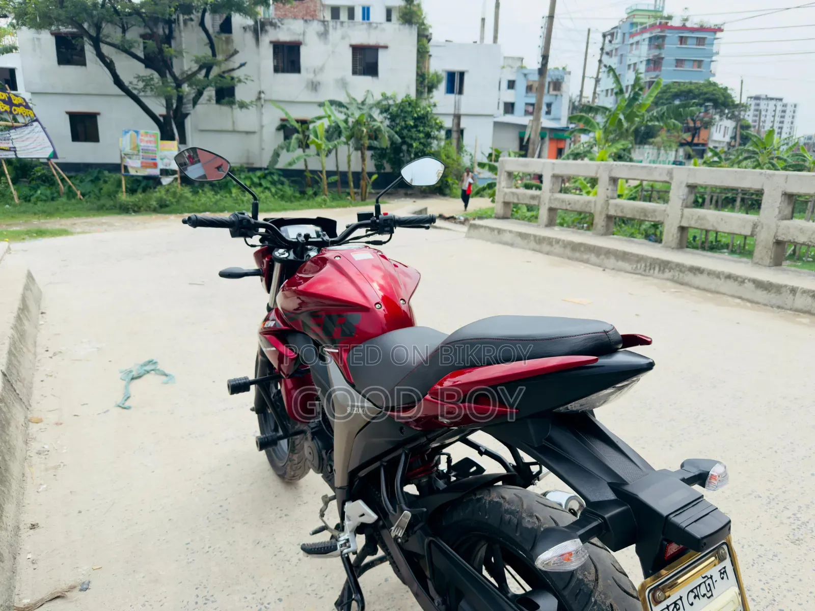 নিউ সুজুকি জিক্সার মনোটোন ২০২২ রেড