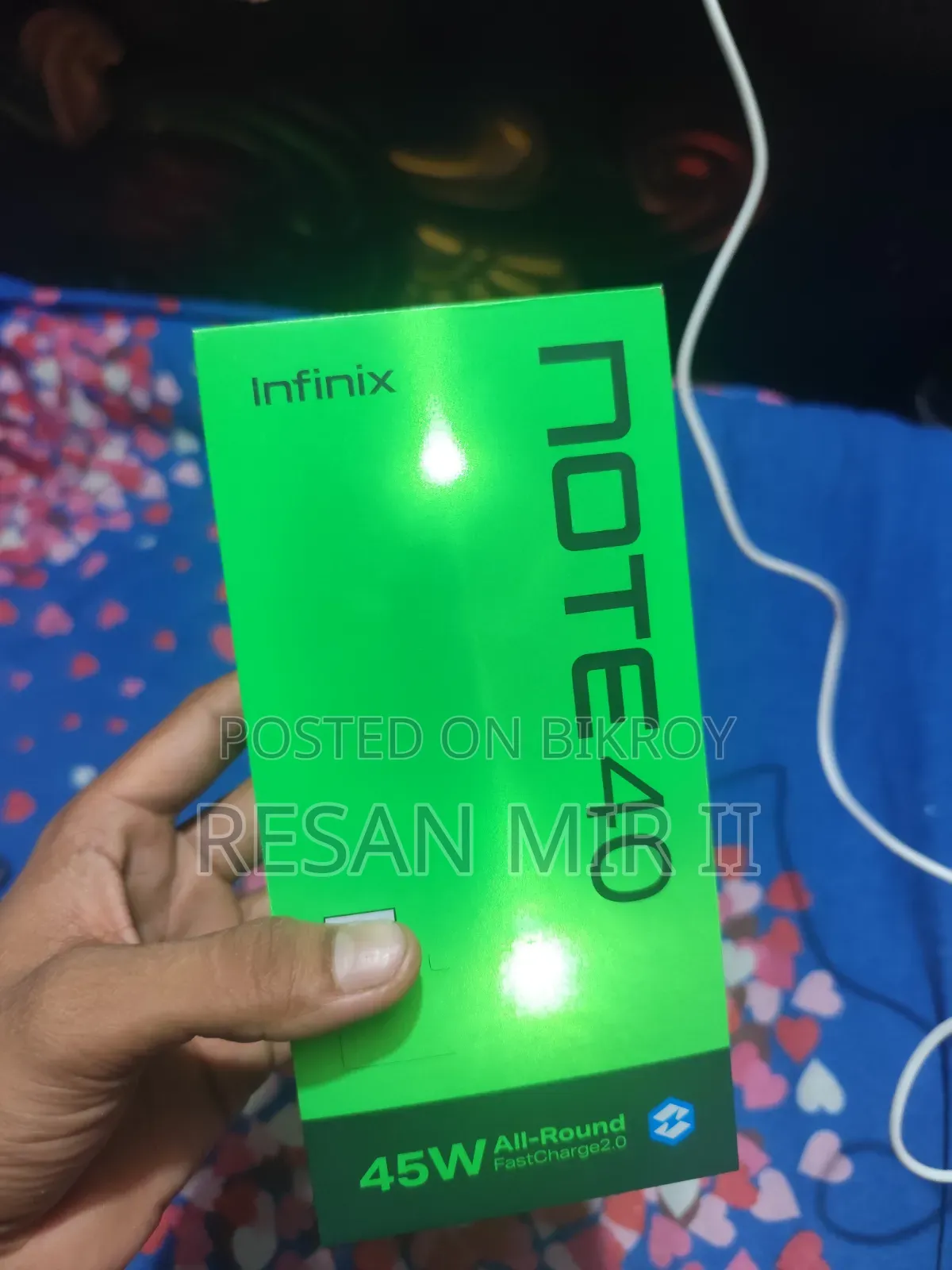 Infinix Note 40 256 GB Black