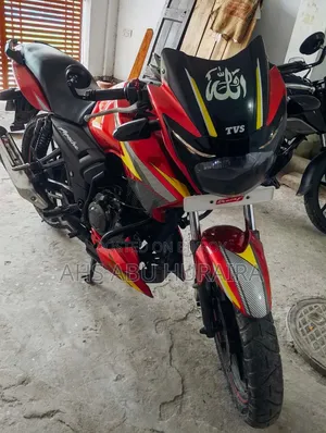 New TVS Apache RTR 160 2V ABS 2018 Red