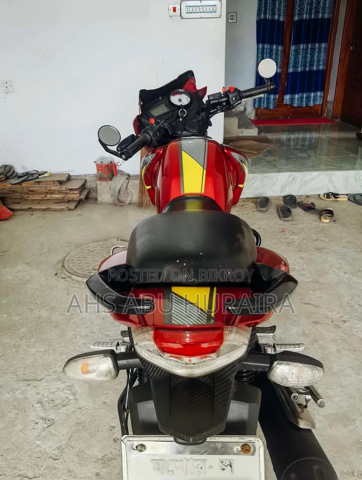 New TVS Apache RTR 160 2V ABS 2018 Red
