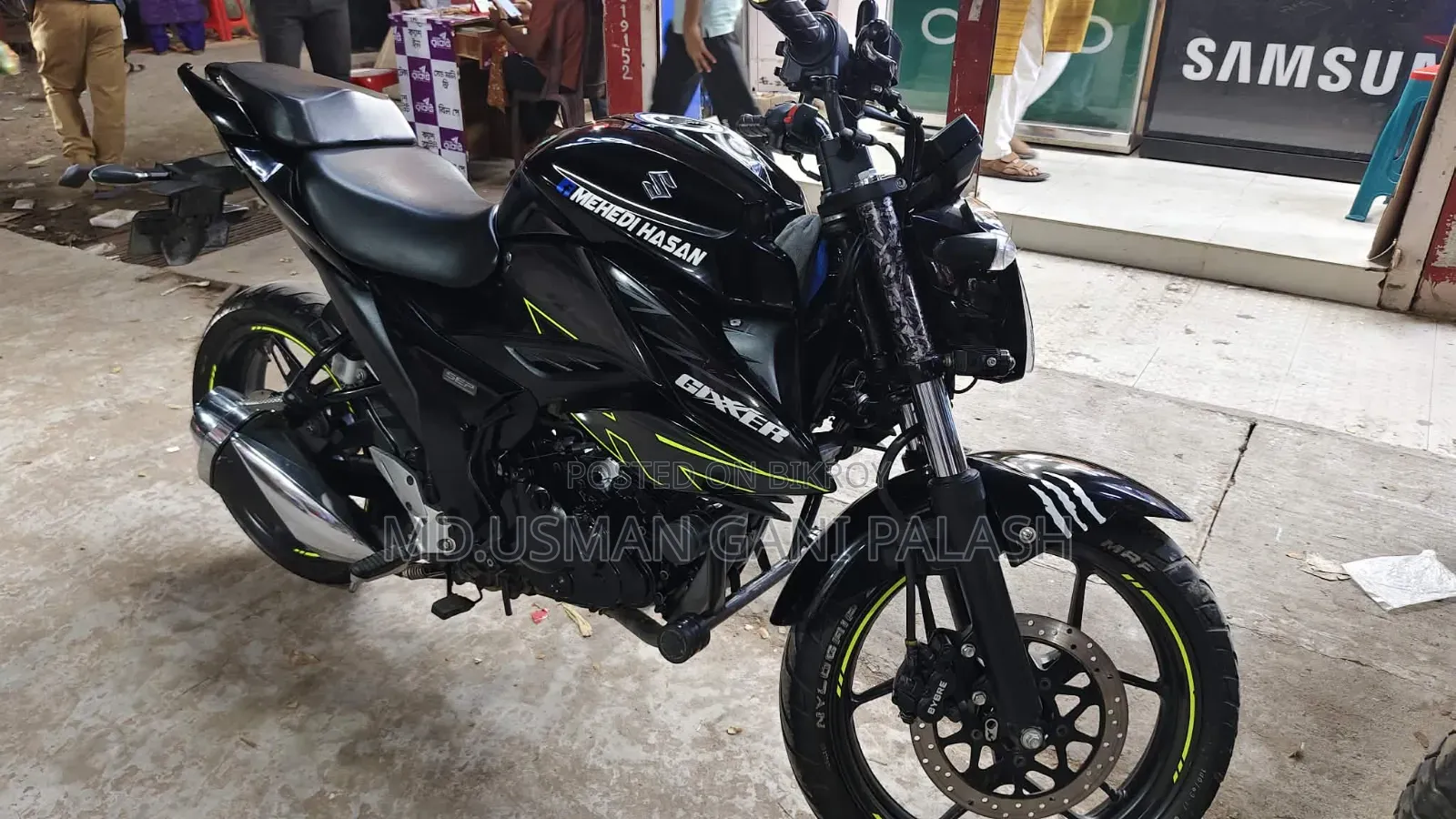 Suzuki Bike 2025 Black