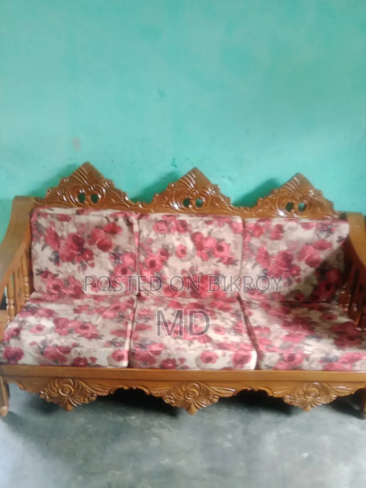 Teak wood sofa set