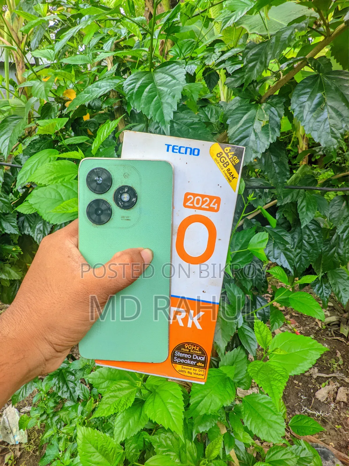 Tecno Spark Go 64 GB Blue