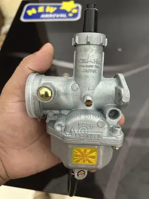 Runner Bolt bike carburetor and chain set for sale