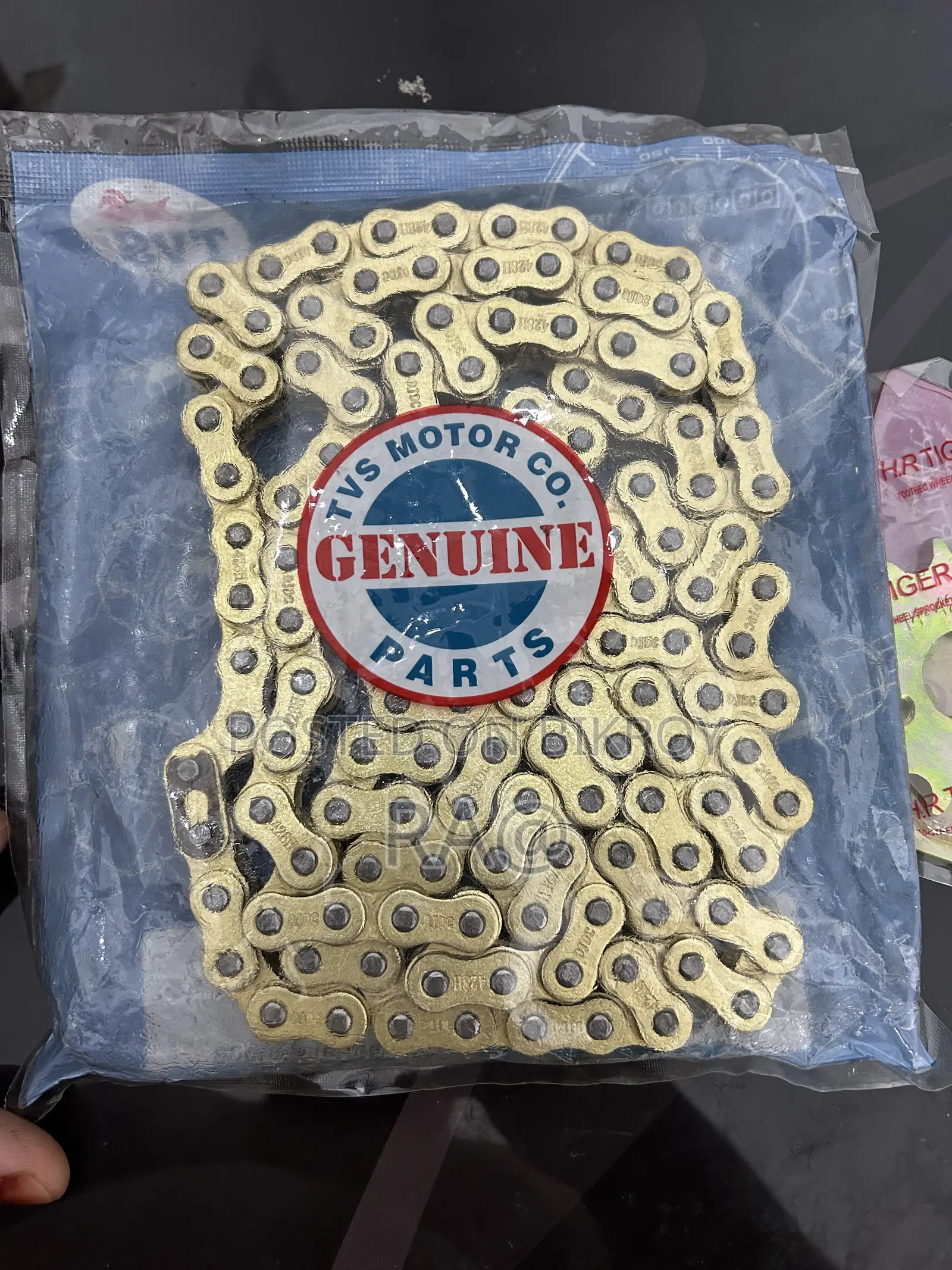 Runner Bolt bike carburetor and chain set for sale