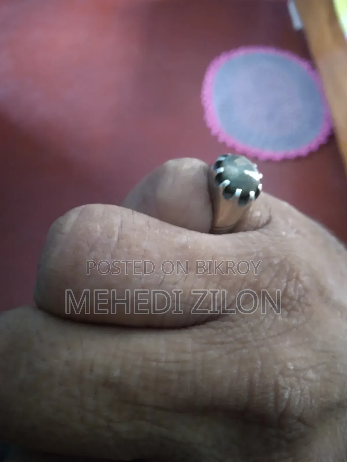 Ring with Cats Eye Stone