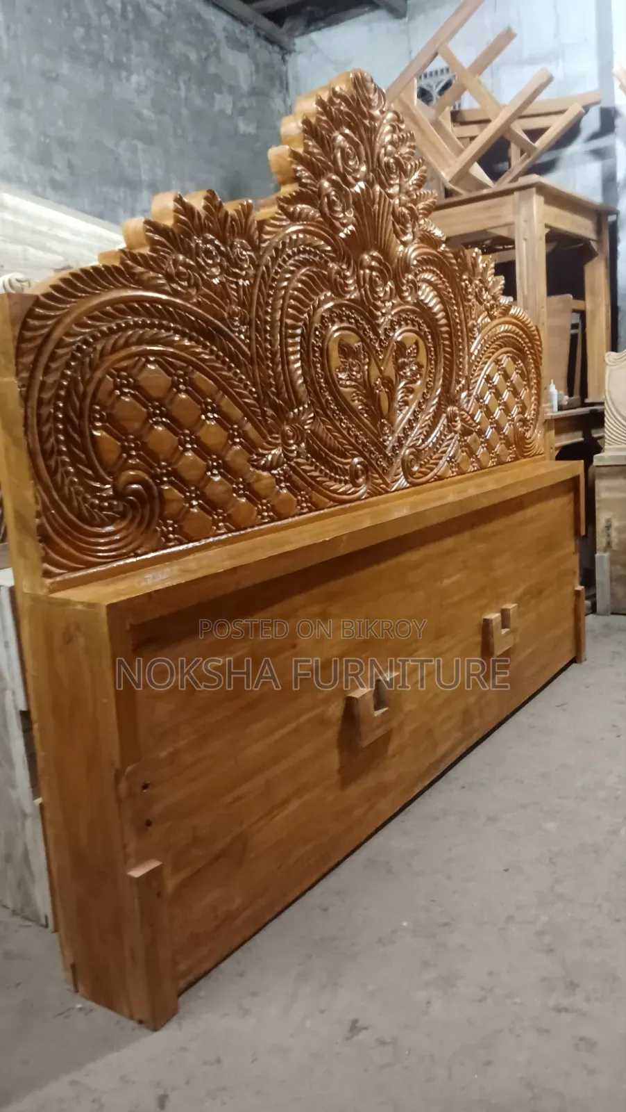 Akashi Wood 2.5" Solid Bed