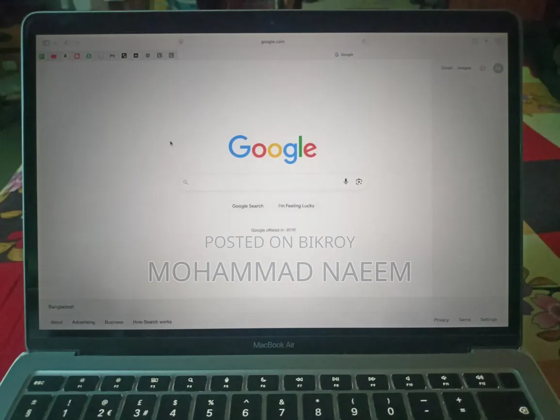 Laptop Apple MacBook Air 2020 M1 8GB Apple M1 SSD 256GB