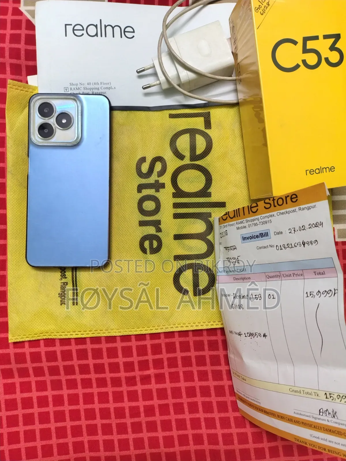 Realme C53 128 GB Rose Gold