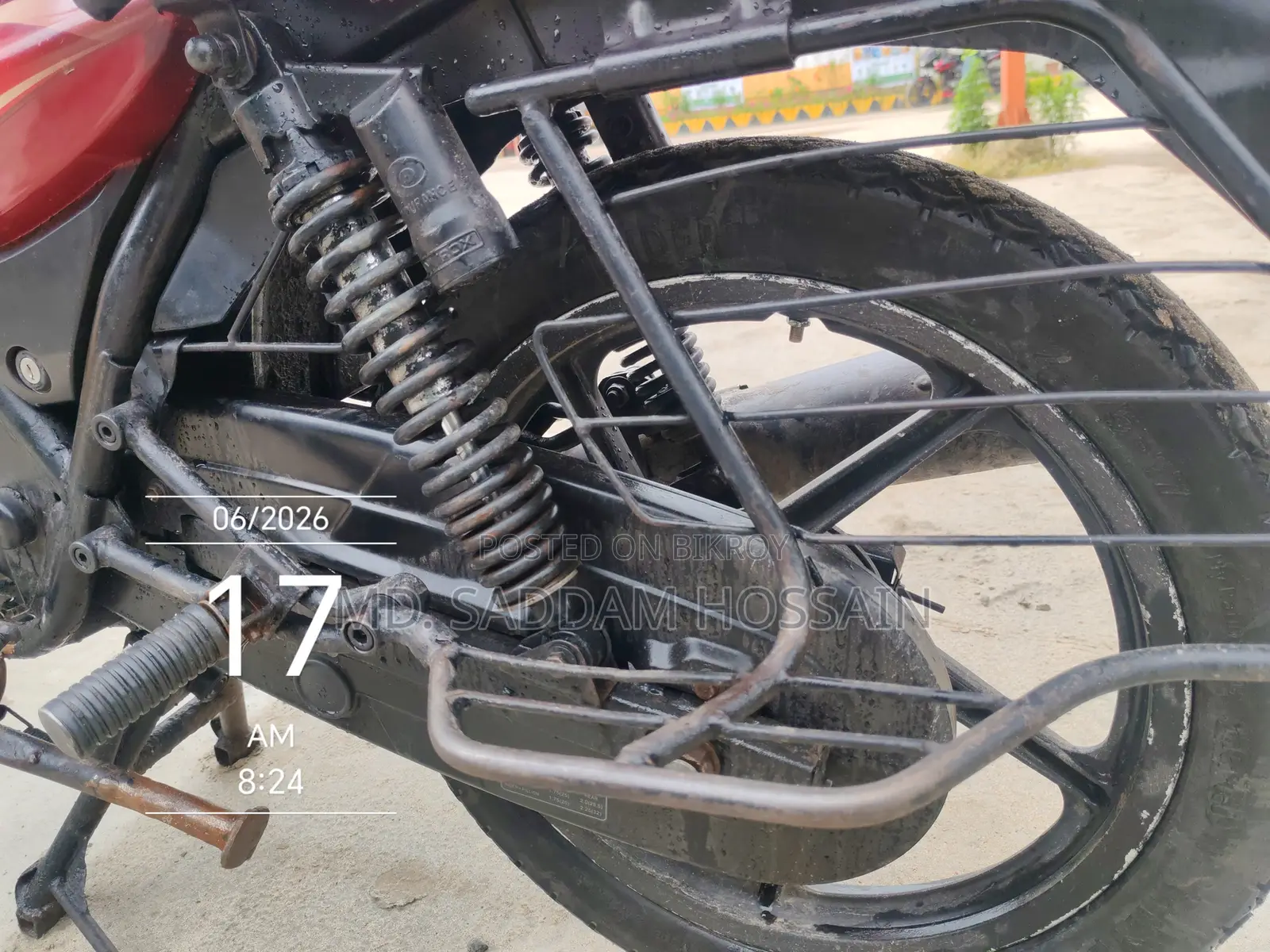 Bajaj Discover 100 2013 Red