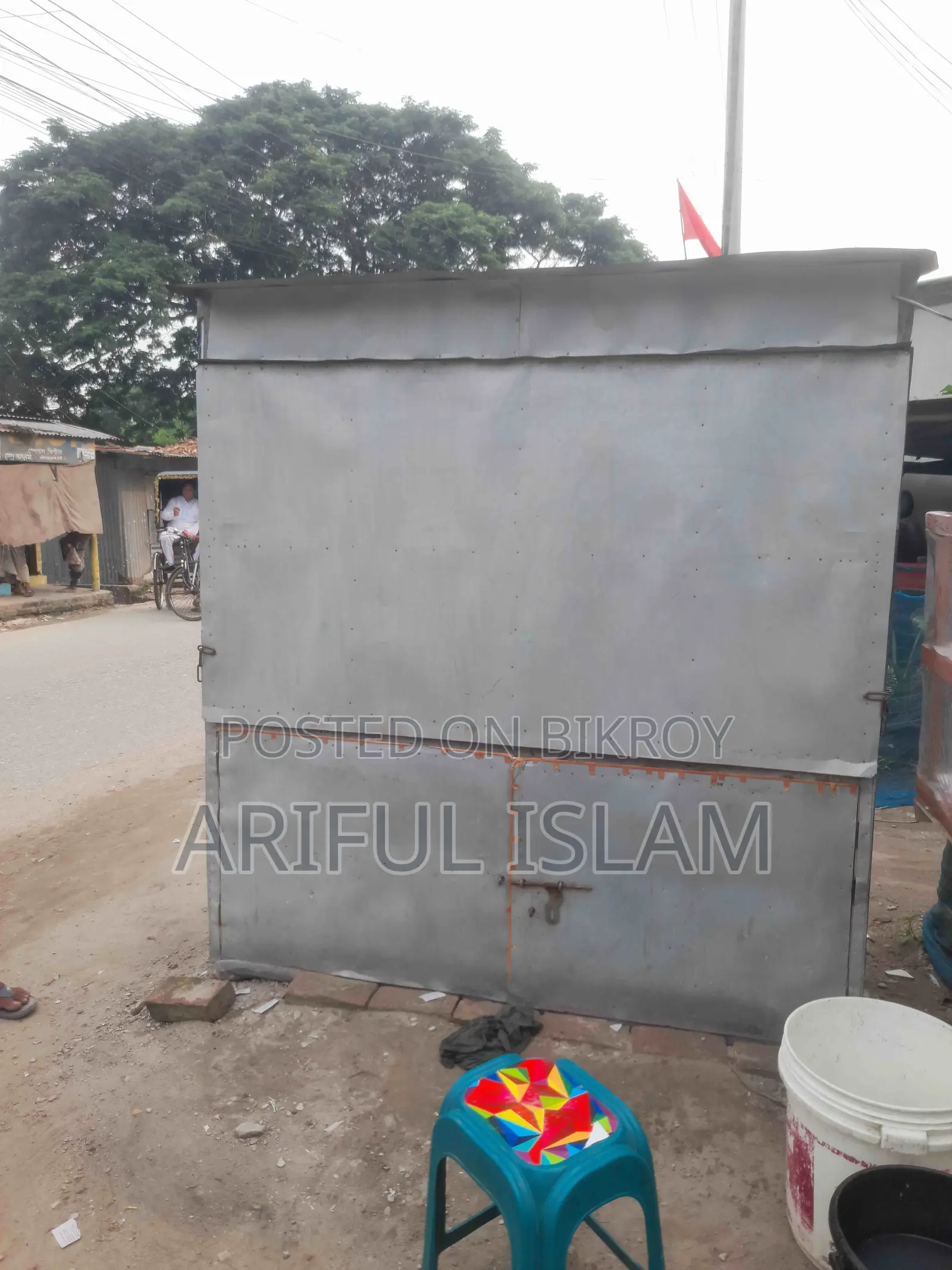 Food Cart (এস এস শিট ও কাঠ দিয়ে তৈরি )