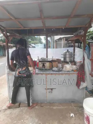 Food Cart (এস এস শিট ও কাঠ দিয়ে তৈরি )