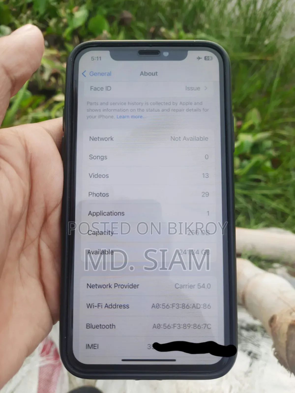 Apple iPhone X 256 GB Bronze