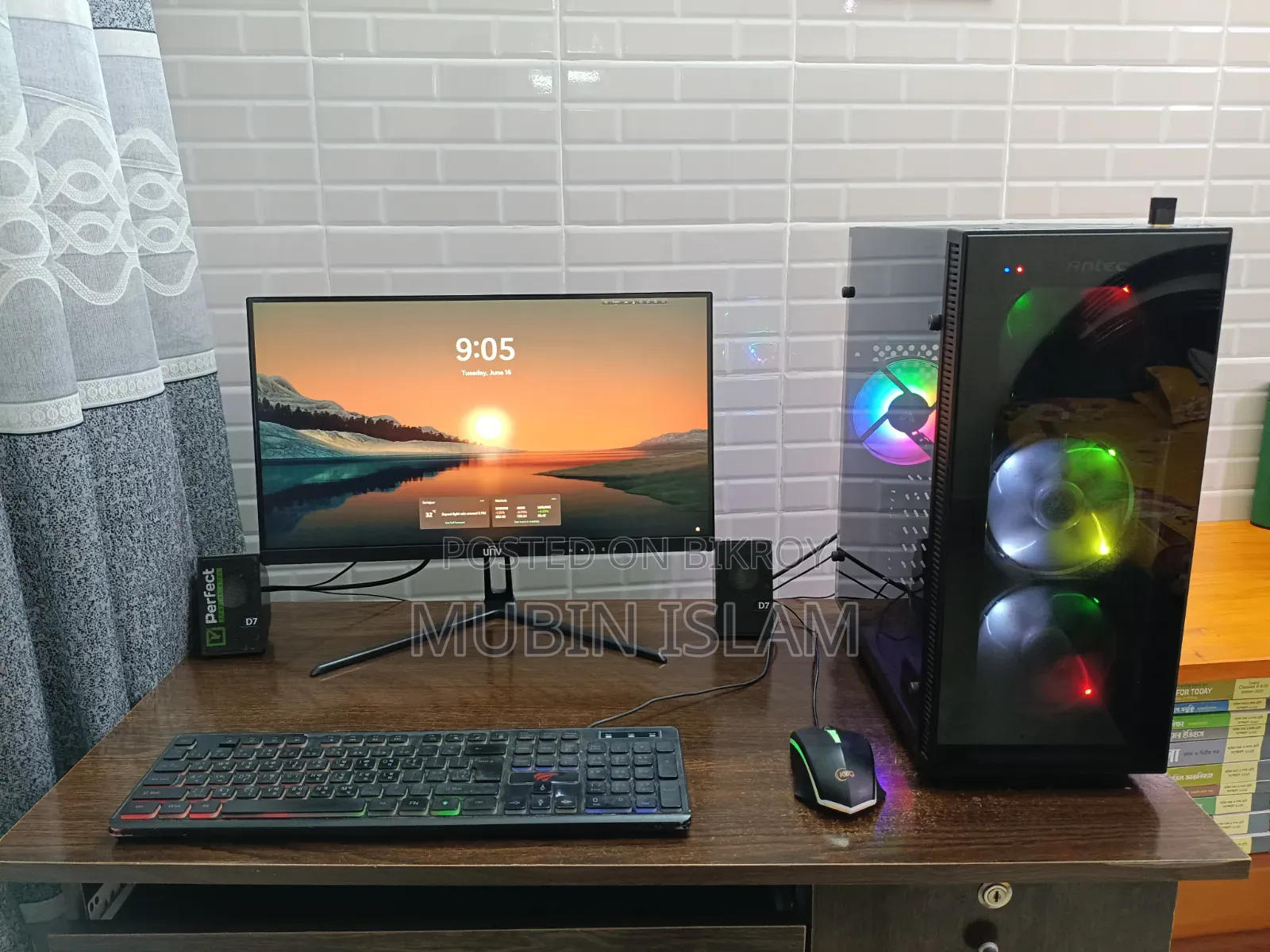 Desktop Computer 8GB Intel Core I3 SSHD+SSD 256GB