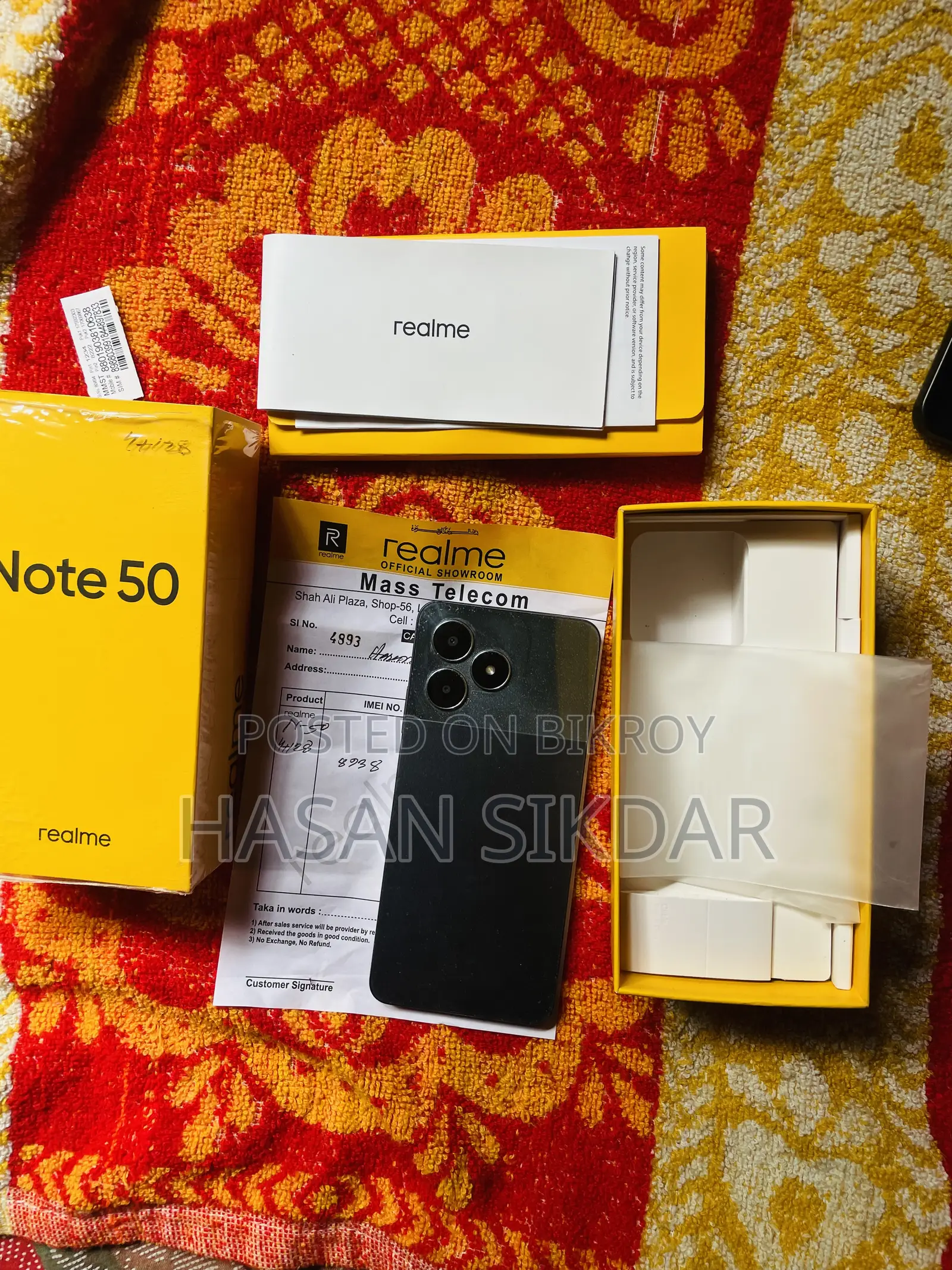 Realme Note 50 128 GB Black